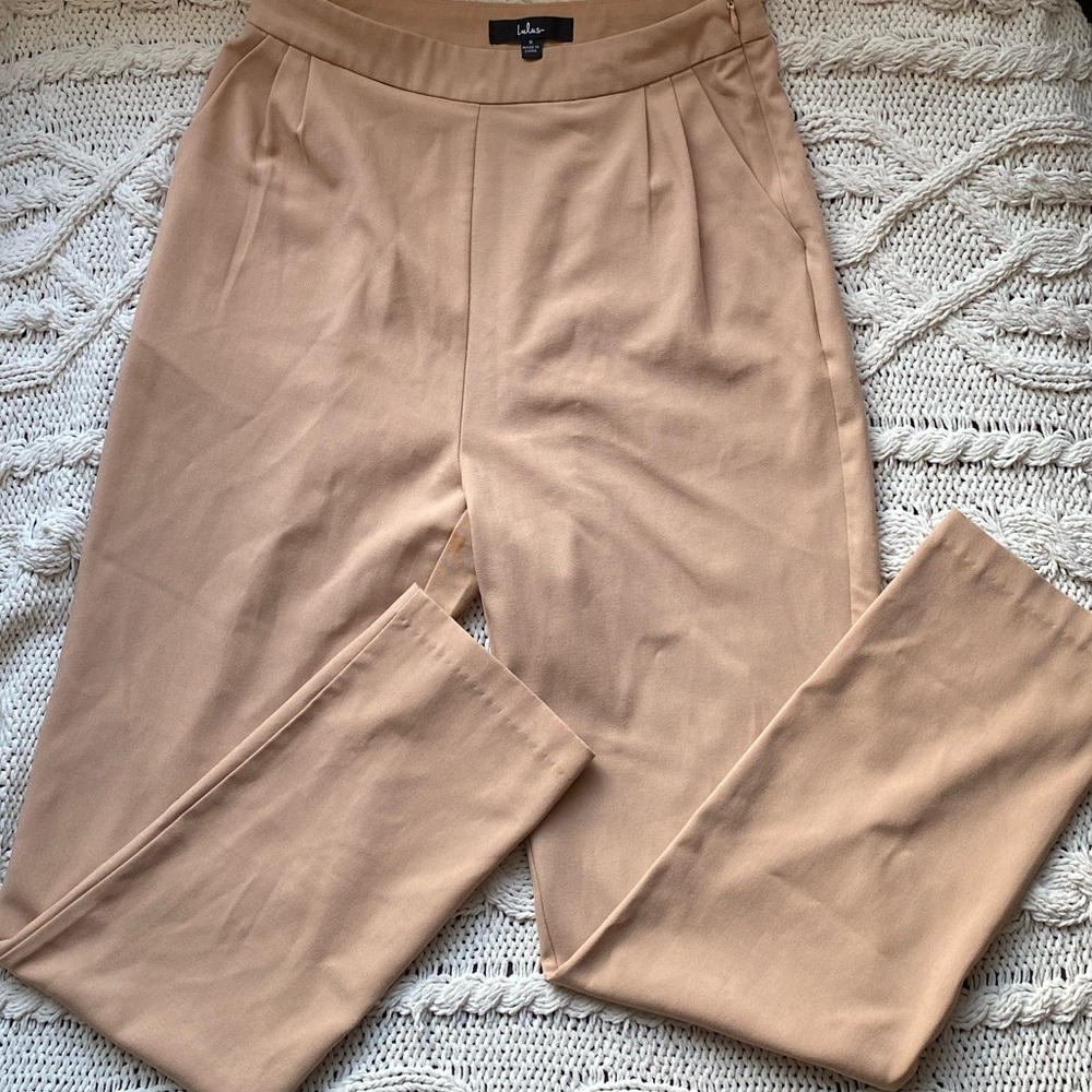 Lulus Tan Trousers